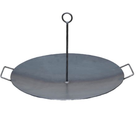 Železná grilovacia panvica 49 cm