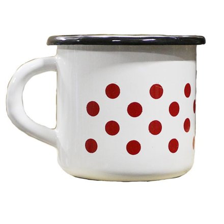 Smaltovaný hrnček na vodu 500 ml