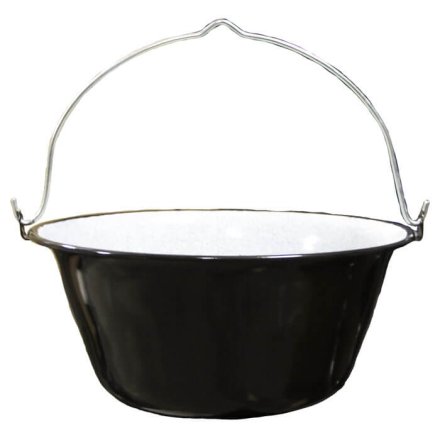 Smaltovaný kotlík na guláš 13 L