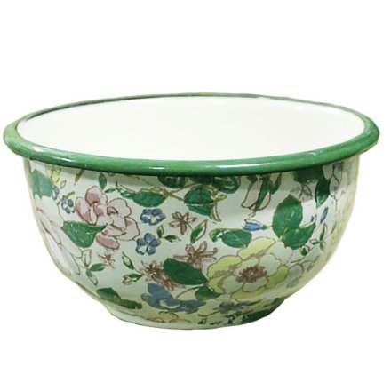 Smaltovaná vzorovaná miska 17 cm DECOR
