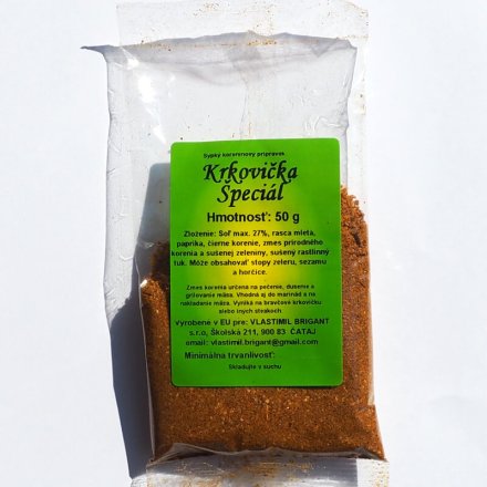 Krkovička špeciál - zmes korenia 50 g
