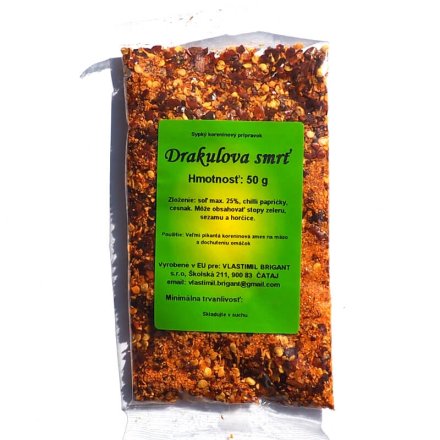 Drakulova smrť – pikantné korenie 50 g