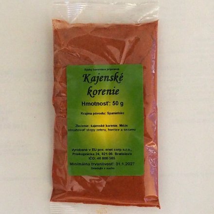 Kajenské korenie 50 g