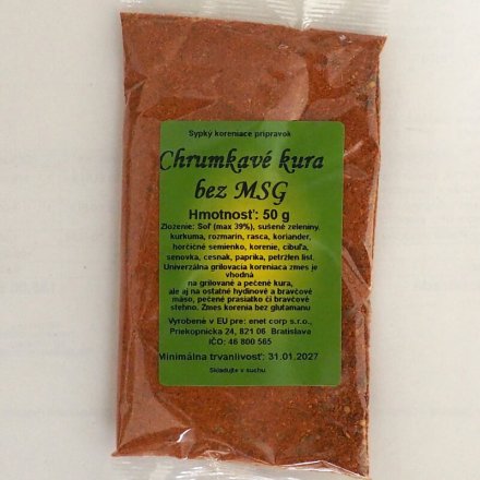Chrumkavé kura - zmes korenia bez glutamátu 50 g