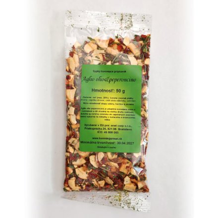 Aglio Olio peperoncino pikantná koreniaca zmes 50 g