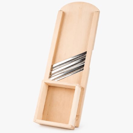 Ručný krájač na kapustu s posuvným vozíkom 3 nože 56 x 19 cm (malý)