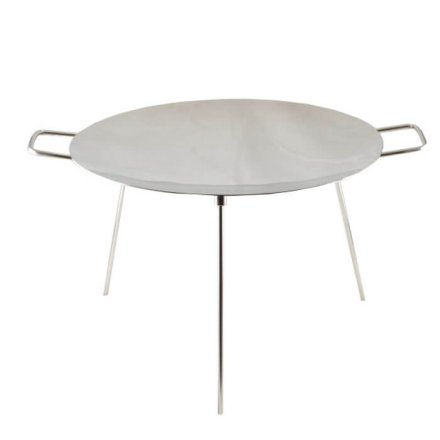 Nerezová panvica s nožičkami 55 cm BBQ