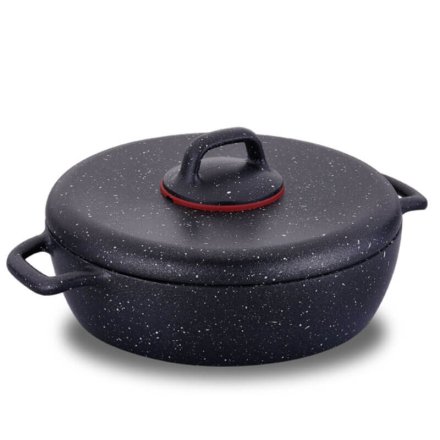 Hrniec s pokrievkou na varenie 24 cm Classic Plus Volkanit
