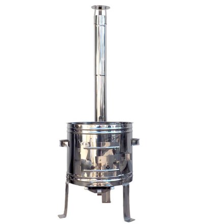 Nerezová kotlina s antikorovou úpravou 36 cm INOX