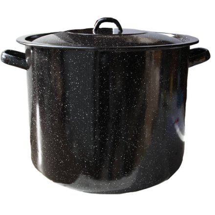 Smaltovaný hrniec s pokrievkou 40 l