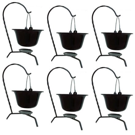 Servírovacia súprava SMALT BLACK 6 ks