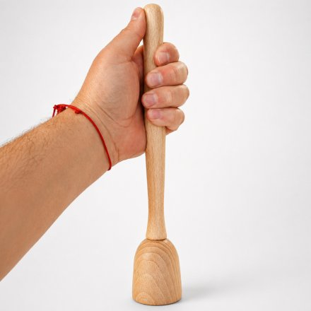Drevený drvič na zemiaky a zeleninu 30 cm
