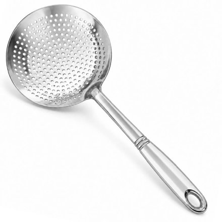 Nerezové sitko – naberačka 19 cm, 48 cm