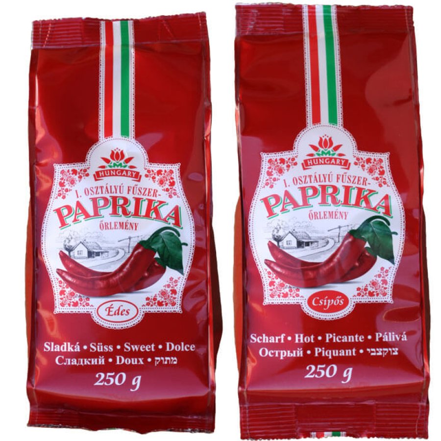 Maďarská paprika štipľavá a sladká mletá 250 g