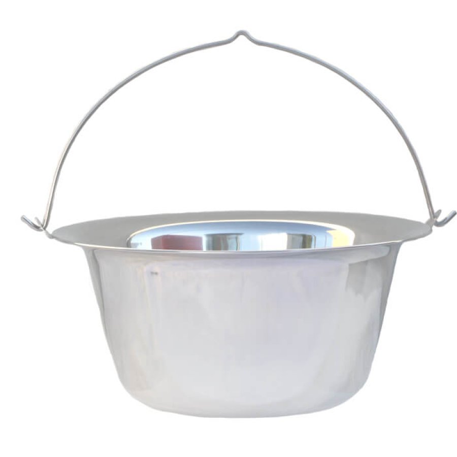 Nerezový kotlík na guláš 0,8 mm 8 L INOX