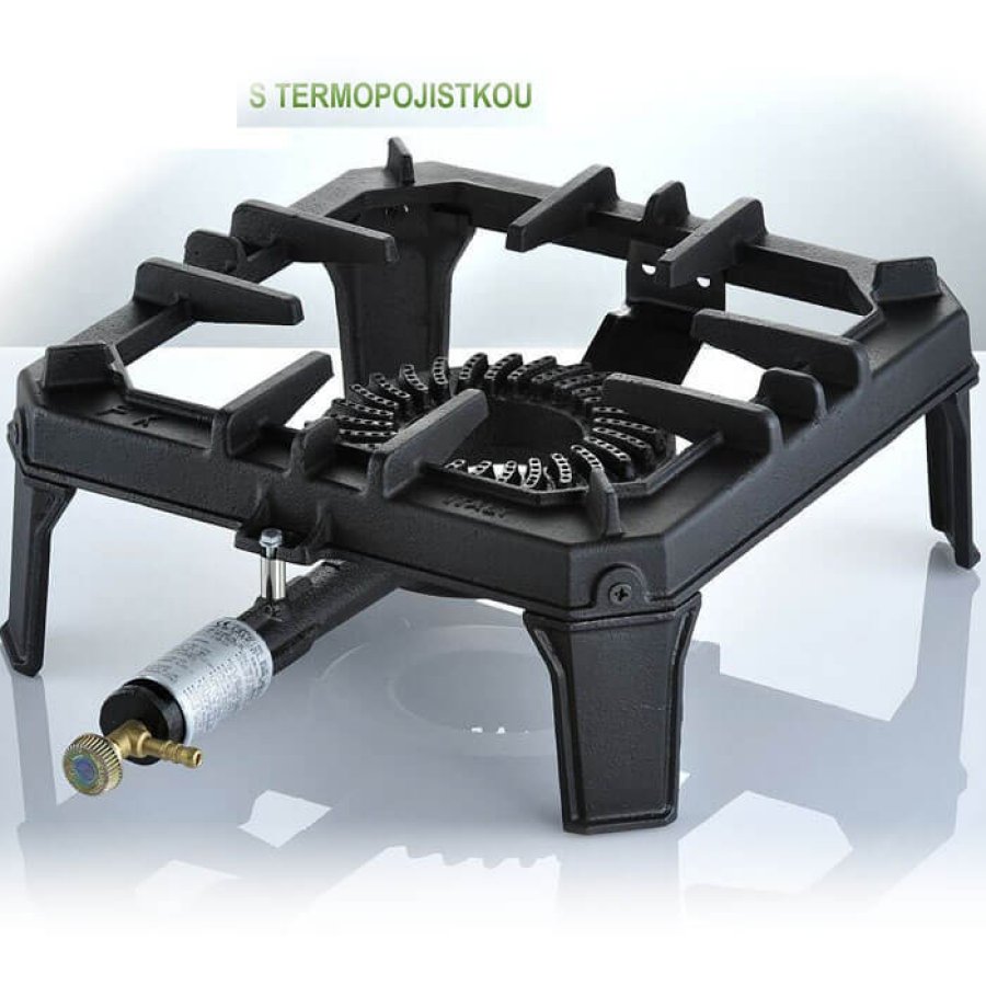 Liatinový plynový varič Ghisa 8,8 kW s termopoistkou