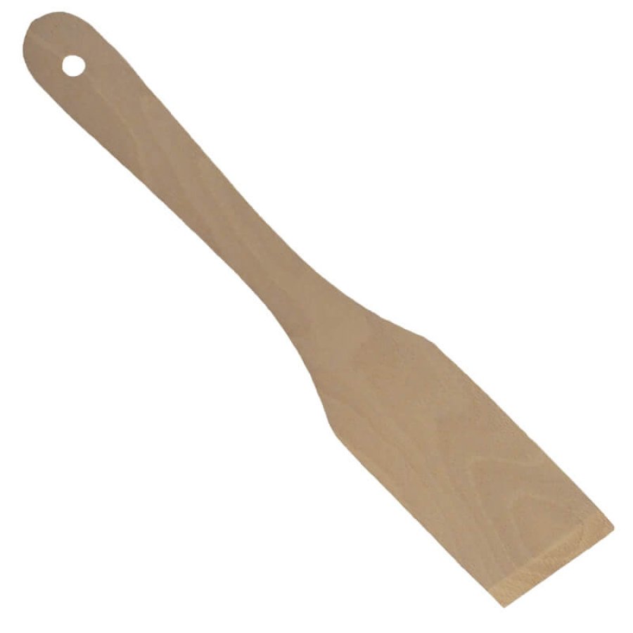Obracačka-vareška rovná drevená 30 cm