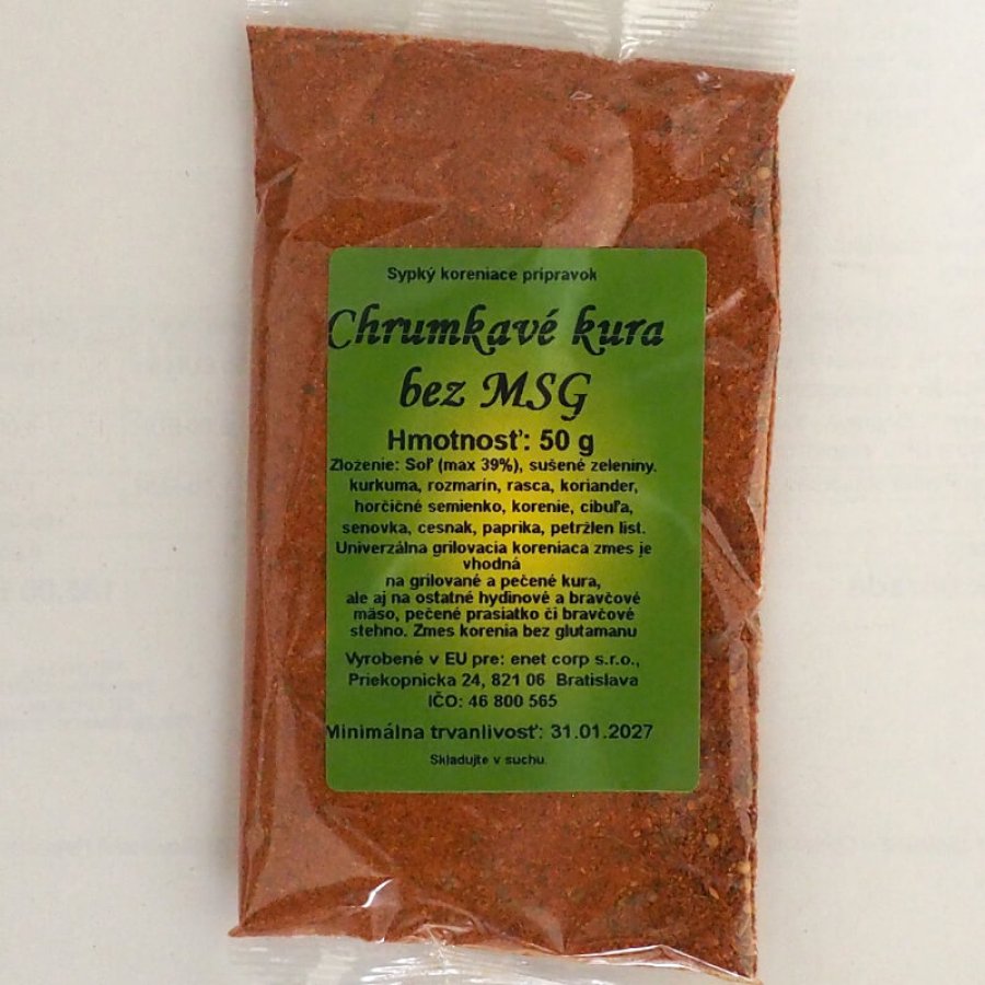 Chrumkavé kura - zmes korenia bez glutamátu 50 g