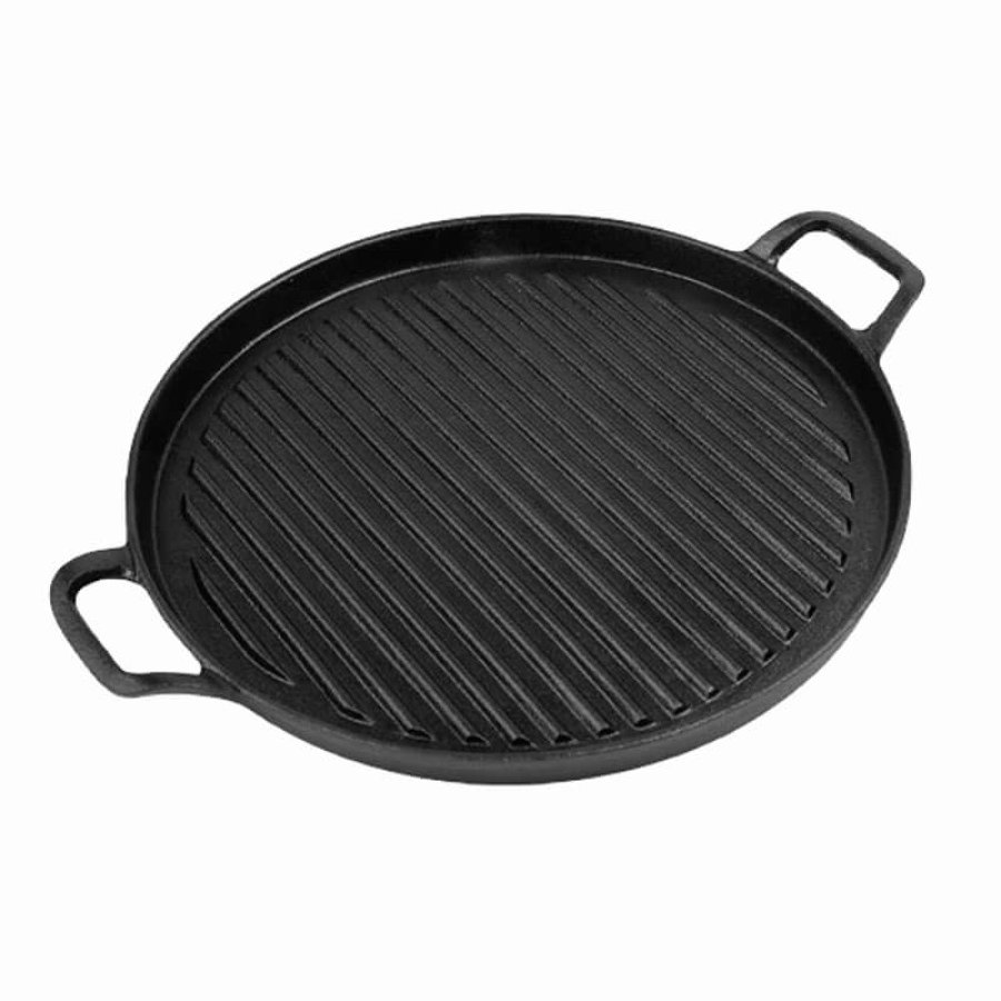 Liatinová panvica na grilovanie 31 cm BBQ