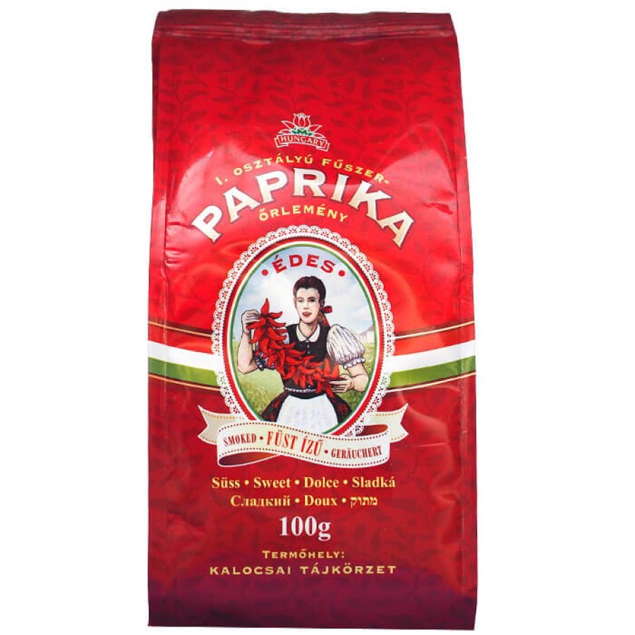 Maďarská údená a mletá paprika sladká GURMÁN 100 g