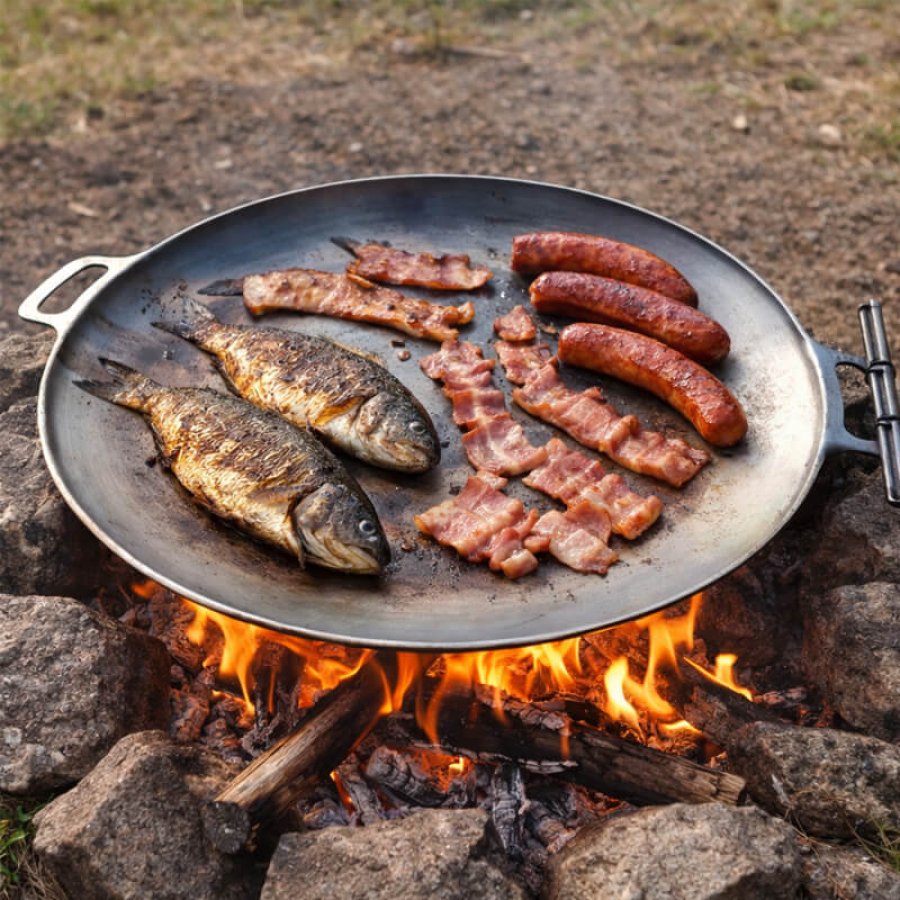Železný Diskový Gril Ø 71 cm - 10,3 kg