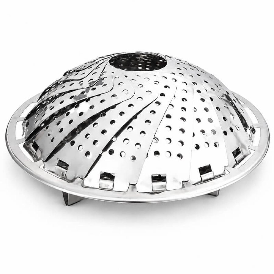 Skladací nerezový parák 16–28 cm